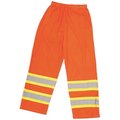 K Tay Designs Hi-Viz Mesh Work PantsOrange 4XL K 1115171